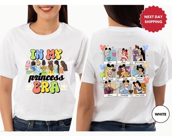In My Princess Era Shirt, Girls Disney Princess, Disneyland Princess Tee, Girl's Disney T-Shirt, Disney World Princess, Magic Kingdom Gift