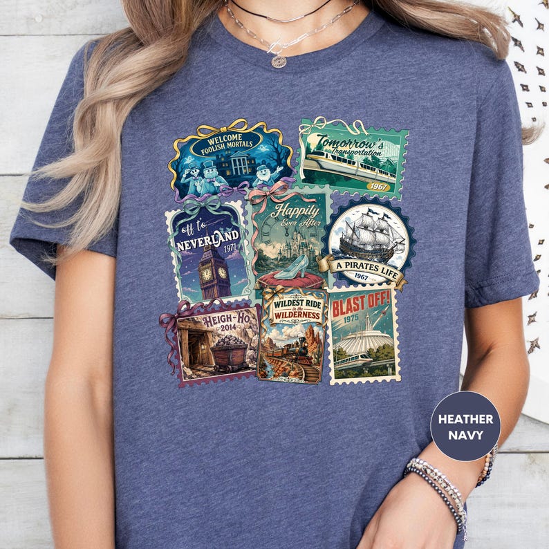 Magic Kingdom T-Shirt, Disney World Trip Shirt, Disneyland Family Vacation Tee, WDW Shirt, Disney Shirt, Disney Family Holiday Shirt afbeelding 2