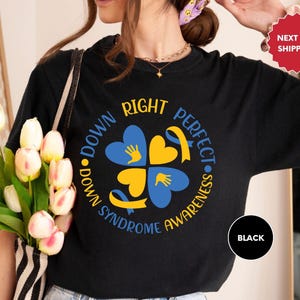 T-shirt ter bevordering van bewustzijn over het syndroom van Down, T-shirt voor de Dag van het Syndroom van Down, Motiverend T-shirt, T-shirt ter ondersteuning van mensen met het syndroom van Down, T-shirt speciaal voor kinderen met het syndroom van Down