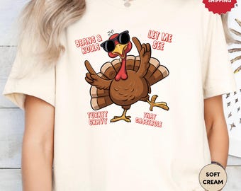 Funny Turkey Shirt, Thanksgiving Shirt, Beans And Rolls Shirt, Turkey Day Shirt, Family Thanksgiving Dinner Shirt, Funny Thanksgiving Tee