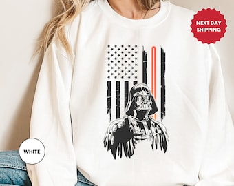 Star Wars Sweatshirt, Usa Star Wars, Disney Star Wars, Cool Sweatshirt for Man, Cute Sweatshirt, Disney Sweater Gift