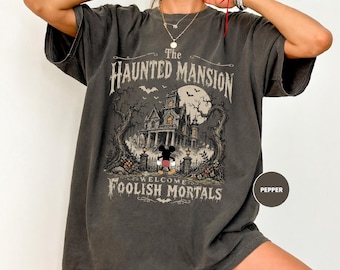 Disney Halloween Mickey Haunted Mansion Shirt, Mickey Halloween Shirt, Mickey's Not So Scary Halloween Party, Disneyland Halloween Tee