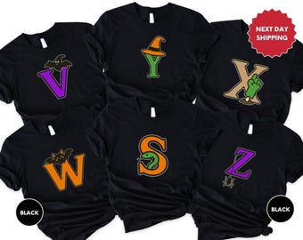 Halloween Teacher Shirt, Halloween Alphabet Shirt, Funny Halloween Teacher Shirt, Halloween Teacher Gift, Kindergarten Teacher Shirt
