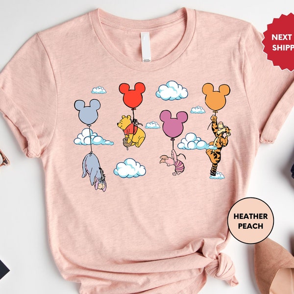 Winnie The Pooh Friends Shirt, Pooh Shirt, Winnie The Pooh Theme Disney Family Shirt, Piglet Shirt, Tigger Shirt, Eeyore Shirt, Disney Shirt