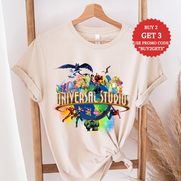 Disney Universal Studios Shirt, Disney Family Trip Shirt, Universal Studios Family Shirt, Universal Group Shirt, Disney Matching Shirt
