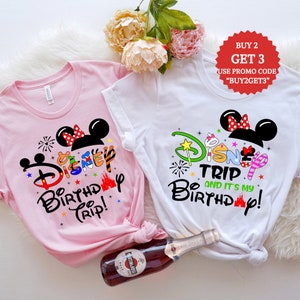 Cute Disney Shirt, Family Disney Trip, Disney Birthday T-Shirt, Family Disney Shirt, Disney Birthday Trip Shirt, Disney Tee, Mickey Mouse