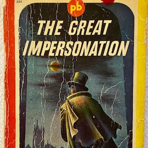 E. Phillips Oppenheim, The Great Impersonation, vintage paperback (1944)