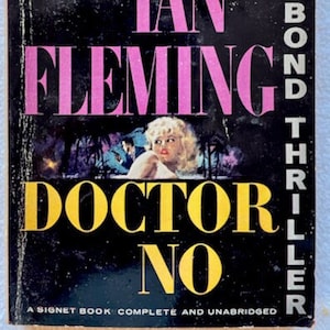 Ian Fleming, Dr. No, vintage paperback edition (1958)