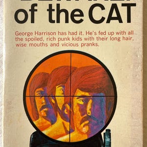ロジャー・シャーマン『Beware of the Cat』、ビンテージ・キッチュ・ペーパーバック（1971年）非常に希少！
