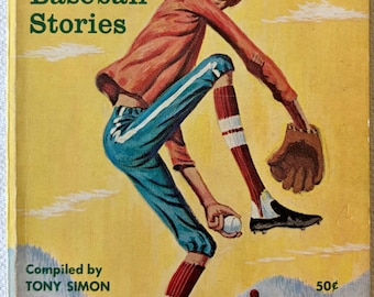 Tony Simon, Crooked Arm and Other Baseball Stories, vintage Scholastic pb (1968)