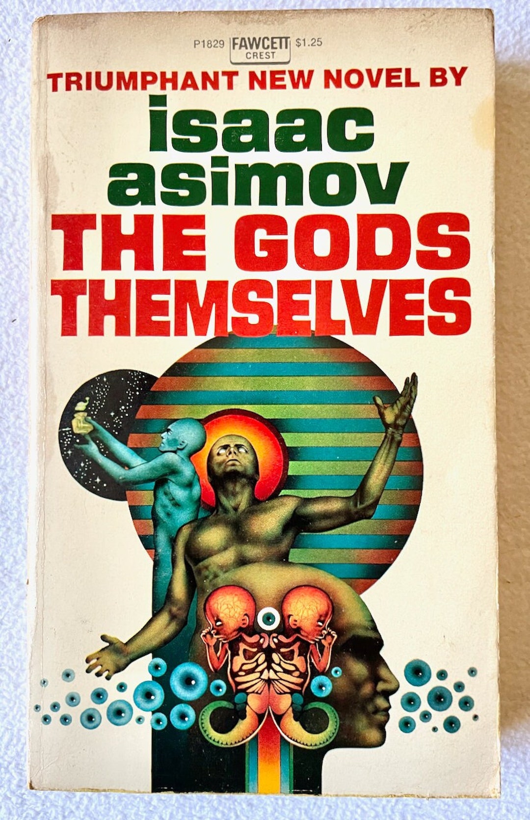 Isaac Asimov the Gods Themselves 1st Paperback Edition Etsy