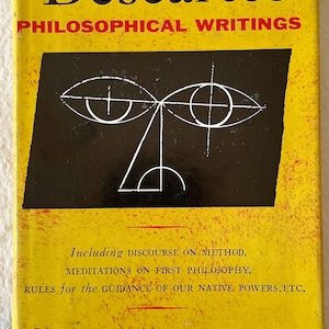 Descartes, Philosophical Writings, vintage Modern Library hardcover (1958)