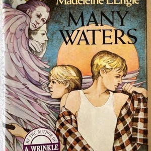 Madeline L'Engle, Many Waters, 1st edition hardcover (1986) Wrinkle in Time series