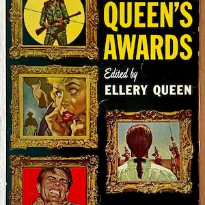 Ellery Queen, The Queen&#39;s Awards (8th Series), first edition paperback (1955)