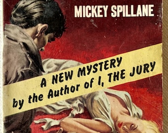 Mickey Spillane, My Gun is Quick, vintage paperback mystery (1953)