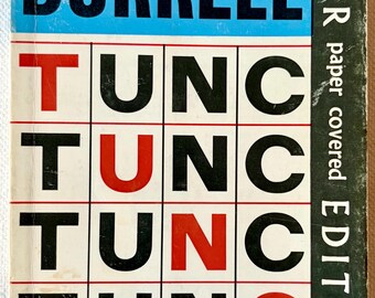 Lawrence Durrell, Tunc, first UK paperback (1968) scarce