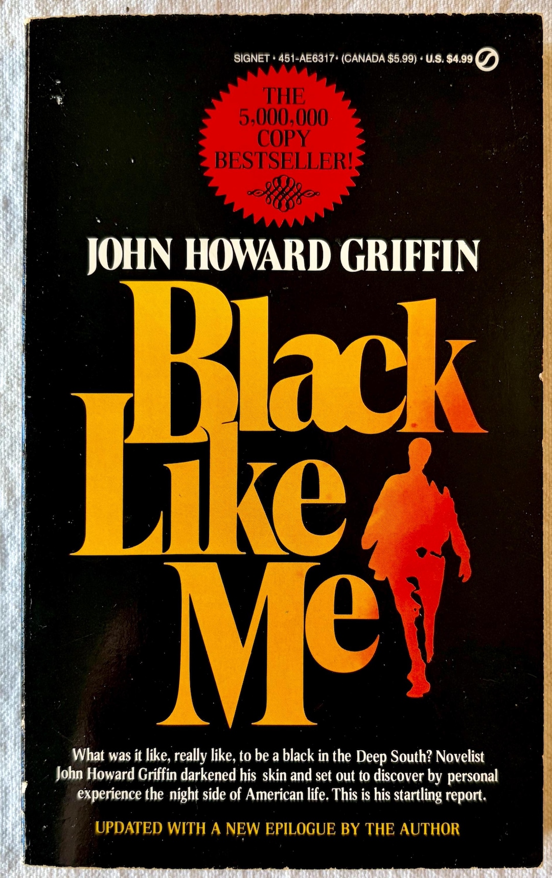 John Howard Griffin, Black Like Me, Vintage Paperback Edition (1976) - Etsy