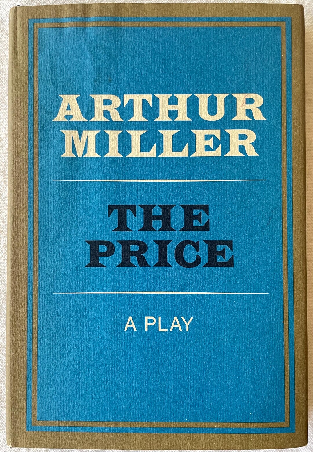 Arthur Miller, the Price, First Edition Hardcover (1968) - Etsy