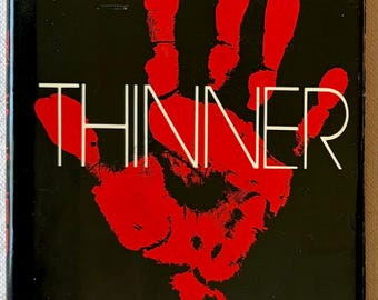 Richard Bachman (Stephen King), Thinner, vintage 5th printing hc/dj (1984)