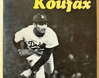 George Vecsey, The Baseball Life of Sandy Koufax, vintage Scholastic pb (1968)