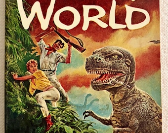 Sir Arthur Conan Doyle, The Lost World, vintage paperback movie tie-in (1960)