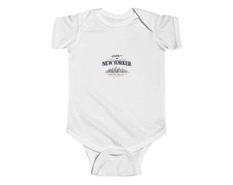New New Yorker Baby Bodysuit | NYC Skyline Onesie