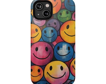 iPhone Impact-Resistant Cases | Happy Face Painting  by HappyFunDesign