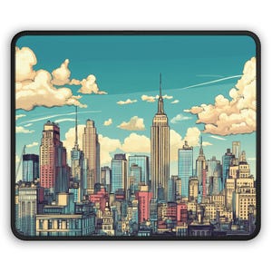 Gamingmuismat New York City Skyline: duurzaam en stijlvol!