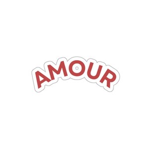 Stickers amovibles AMOUR par HappyFunDesign
