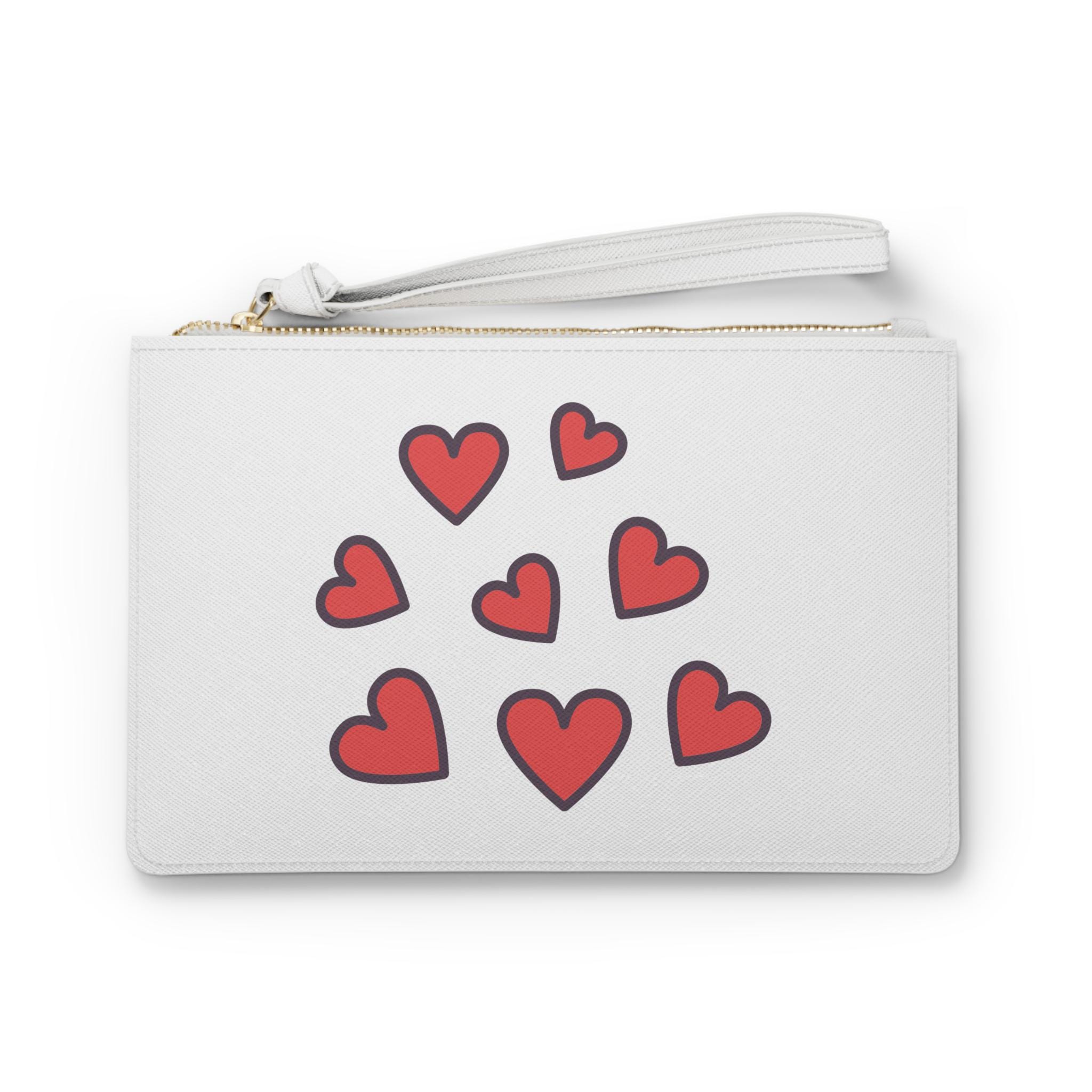 Amour Vegan Leather Clutch Bag