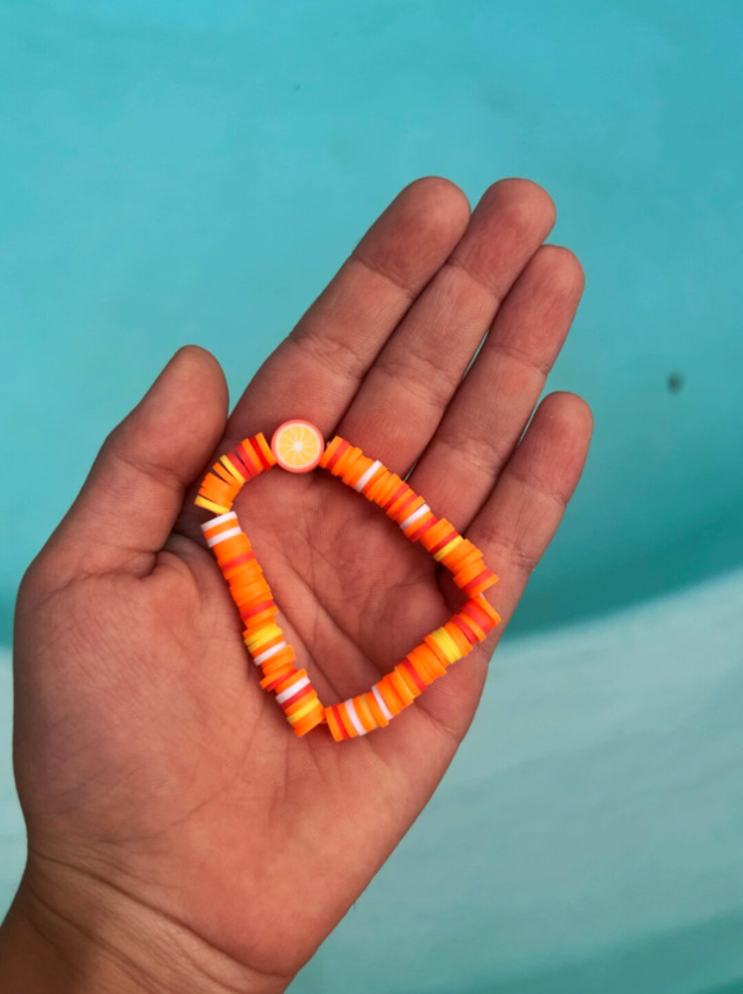 Orange Bracelet Etsy