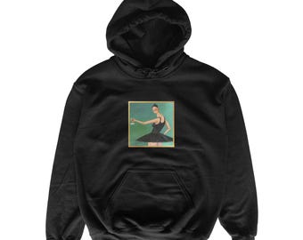 Kanye West - My Beautiful Dark Twisted Fantasy / Bluza z kapturem unisex premium