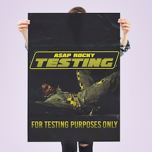 ASAP Rocky - Testing #3 / Premium Matte vertical poster