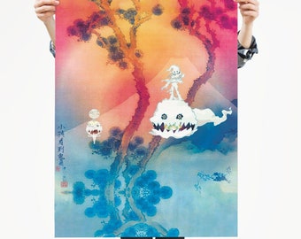 Kanye West Poster - Kids See Ghosts / Premium Matte vertical poster