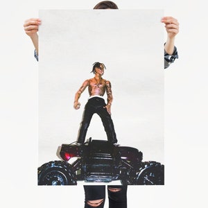 Travis Scott - Rodeo / Premium Matte vertikales Poster