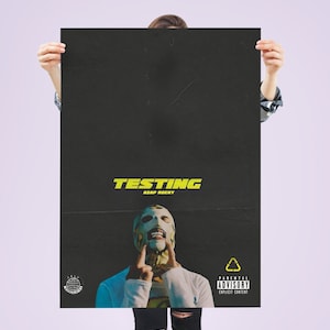 ASAP Rocky - Testing #6 / Premium Matte vertical poster