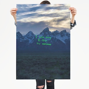 Cartel de Kanye West - Ye / Cartel vertical Premium Matte
