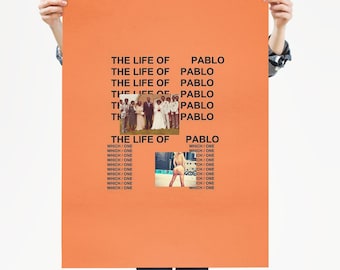 Kanye West | the Life of Pablo Album CD | Free Shipping! - Etsy