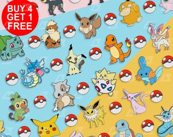 Mimikyu Anime Enamel Pin Set Eeveelutions Cute Anime Pin Kawaii Animal Pins Anime Lovers Backpack Pins Set Animal Bag Pin Lapel Pins Set