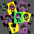 Uzi Doorman And Serial N Enamel Pin Collection In Black Nickel - 7 Designs Available product logo