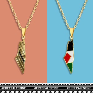 Save Gaza Palestina Ketting Arabische Kettingen Cadeau Save Palestina Arabische Moslim Gratis Palestina Protest Memorial Ketting Moslim Sieraden