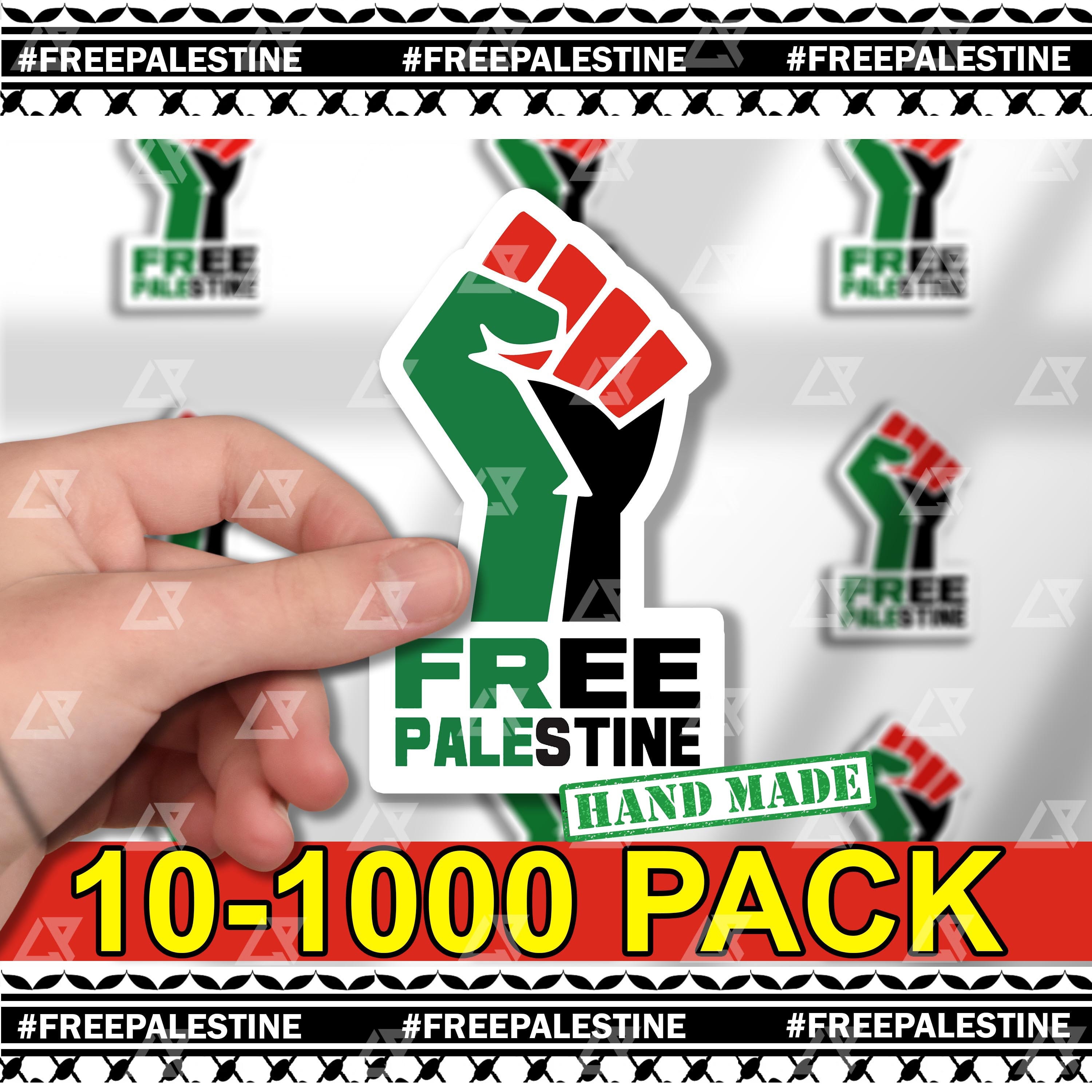 Free Palestine Gaza Bulk Stickers Free Palestine Arab Muslim Inspiring Laptop Stickers Aesthetic Sticker Set Waterbottle Sticker Pack