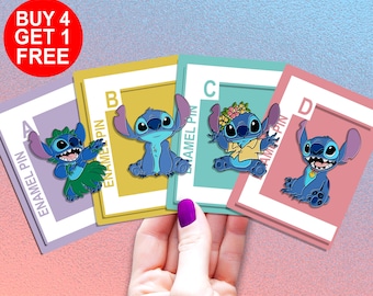 Lilo Stitch schattig emaille pins cadeau kawaii emaille pins set Esthetisch schattig pins grappig schattig pin revers pin set Ita tas pin rugzak pins set