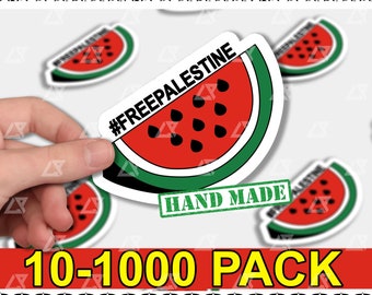 Watermelon Palestine Bulk Stickers Free Palestine Arab Muslim Inspiring Laptop Stickers Aesthetic Sticker Pack Stickers Pack Waterbottle