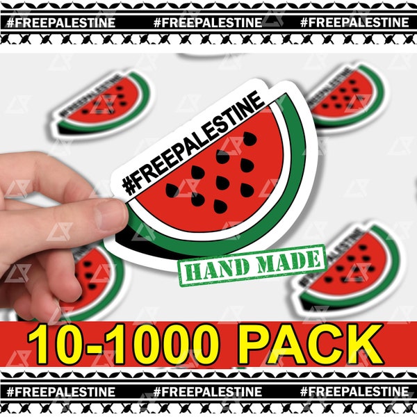 Watermelon Palestine Bulk Stickers Free Palestine Arab Muslim Inspiring Laptop Stickers Aesthetic Sticker Pack Stickers Pack Waterbottle