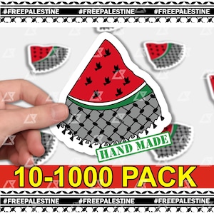 Watermeloen Palestina Stickers Set Gratis Palestina Arabische Moslim Inspirerende Laptop Stickers Esthetische Sticker Set Waterfles Sticker Pack