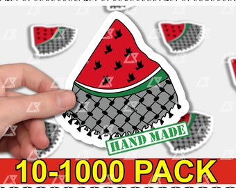 Watermelon Palestine Stickers Set Free Palestine Arab Muslim Inspiring Laptop Stickers Aesthetic Sticker Set Waterbottle Sticker Pack