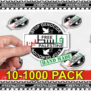 Vrijheid Palestina Stickers Set Gratis Palestina Arabische Moslim Inspirerende Laptop Stickers Esthetische Sticker Set Waterfles Sticker Pack