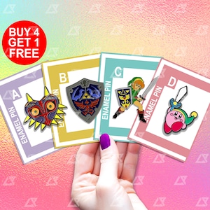 Zelda Game Enamel Pin Gift Funny Enamel Pin Set Cute Anime Pin Kawaii Bag Pins Lapel Pin Set Ita Bag Pin Backpack Pins Set