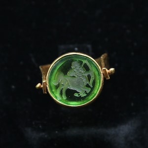 Intaglio Eros Silver Ring Handmade Jewelry Greek Jewelry Ancient Greek Eros Ring